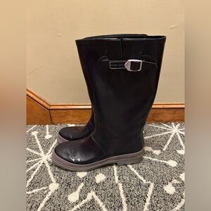 Marc Jacobs Black and Gray Rain Boots
